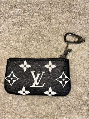 Key/Coin Pouch Monogram Empreinte Black & White